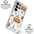 Warner Bros Classic FRIENDS Icons Galaxy S25 Ultra Clear Case
